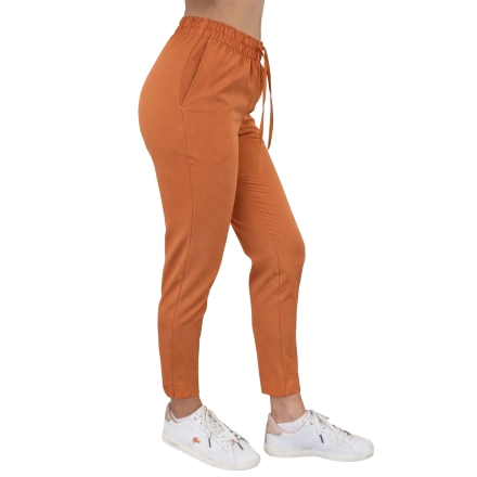 Spodnie medyczne carmelowe basic premium roz. M